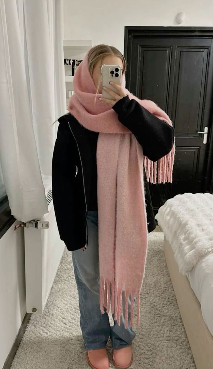 Écharpe longue et douce 🧣✨